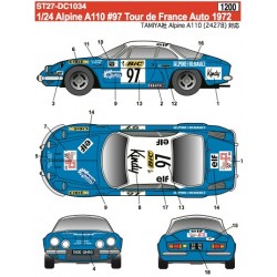 Renault A110 97 Tour de France 1972