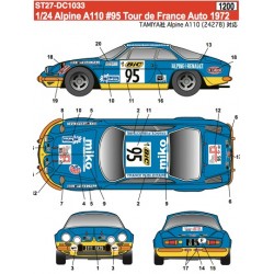 Renault A110 95 Tour de France 1972