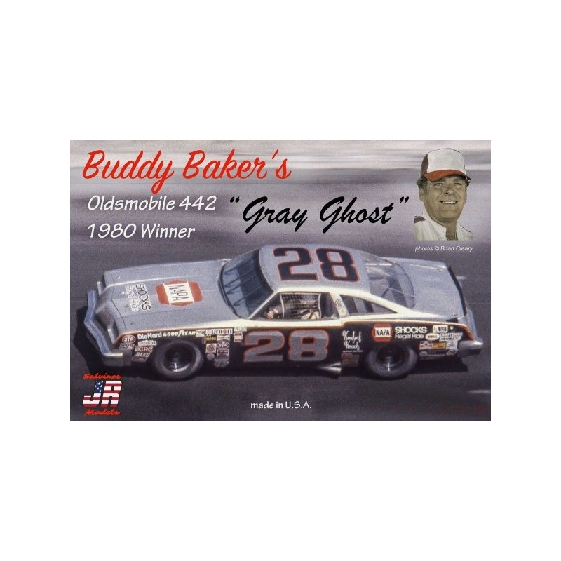 Buddy Baker 1980 Oldsmobile 442 Gray Ghost Daytona 500 Winner