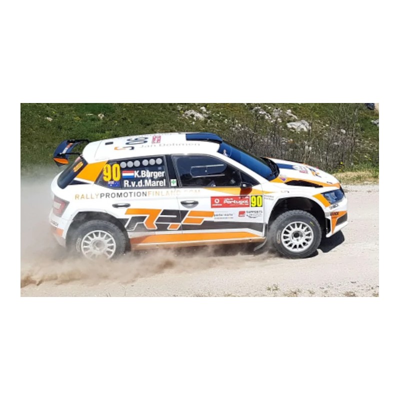 Skoda Fabia R5 Rally Portugal 2018 Bürger