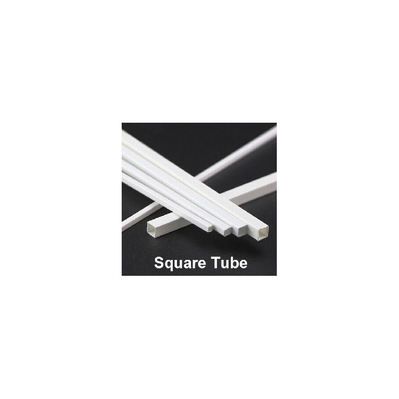Square Tube 4x4mm 4pc
