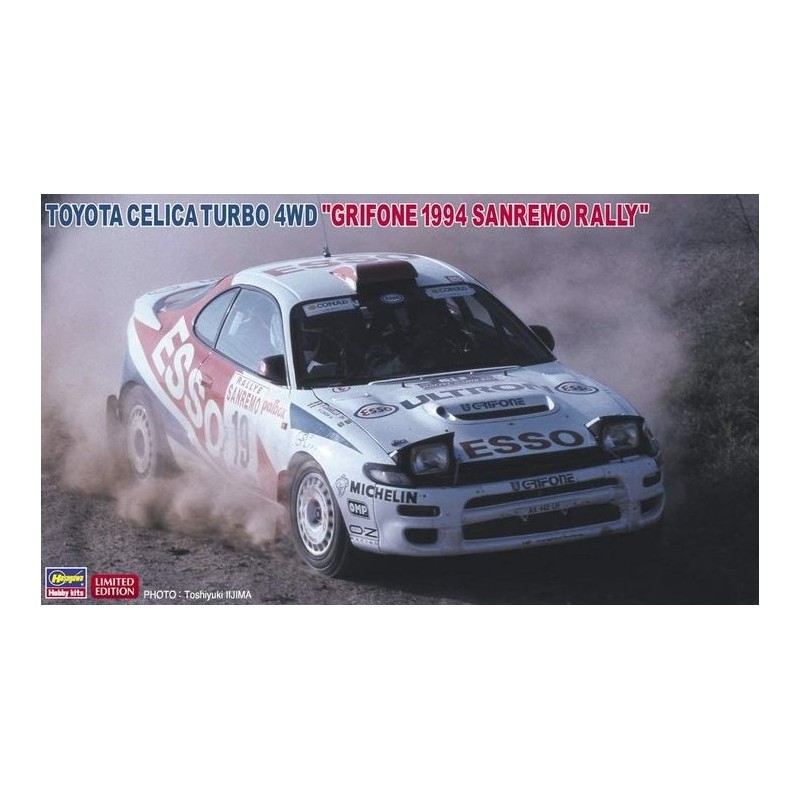 Toyota Celica turbo 4WD Grifone " Esso " 1994 San Remo rally