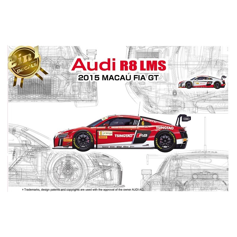 Audi R8 LMS Macau 2015