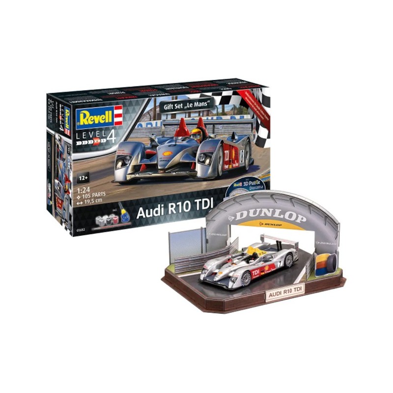 Audi R10 tdi Le Mans + 3d Puzzle set