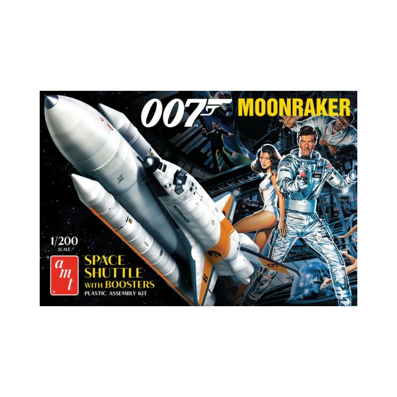 Moonraker Shuttle with Boosters James Bond