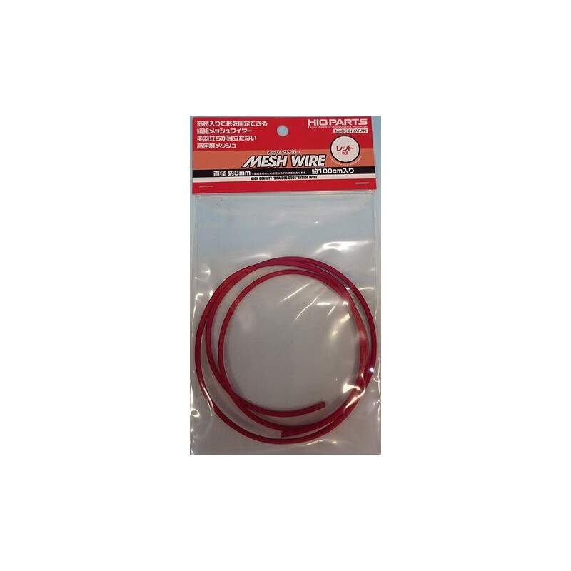 Mesh Wire Red 3,0mm