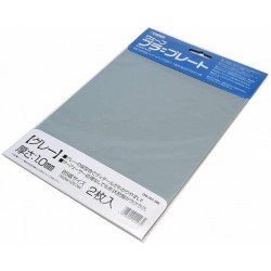 Plastic Plate Gray 1,0mm 2pc