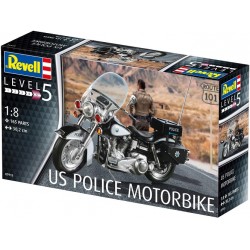 US Police Motorbike