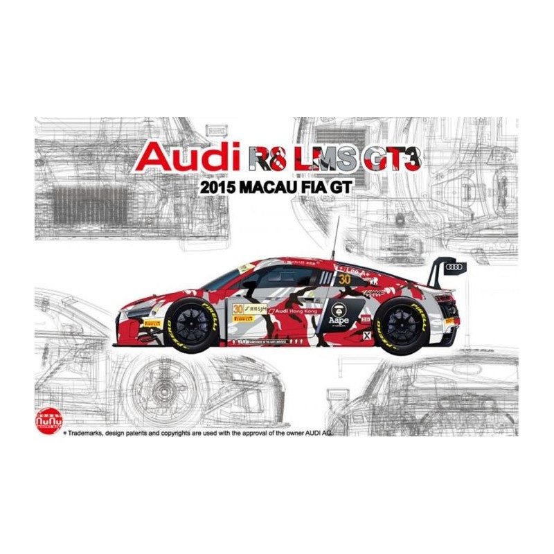 Audi R8 GT3 LMS Macau 2015