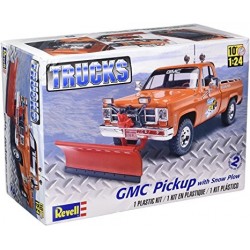 GMC pickup with Snow Plow
