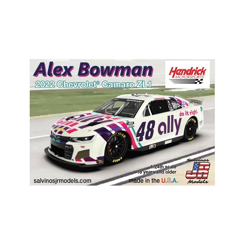 Alex Bowman 2022 Chevrolet Camaro Ally