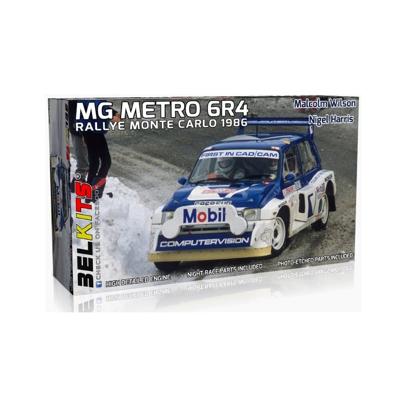 MG Metro 6R4 1986 Monte Carlo rally