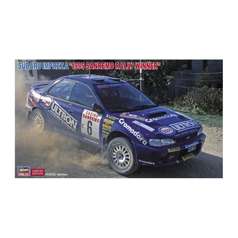 Subaru Impreza 1995 San Remo rally