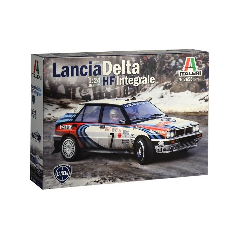 Lancia Delta HF Integrale Monte Carlo rally