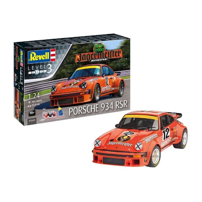 Porsche 934 Jägermeister set