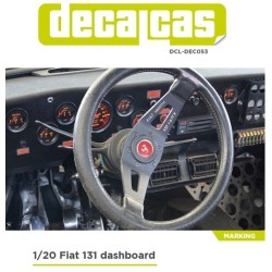 Fiat 131 Abarth Dashboard