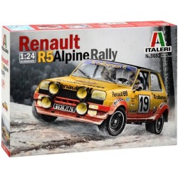 Renault R5 Alpine rally Monte Carlo