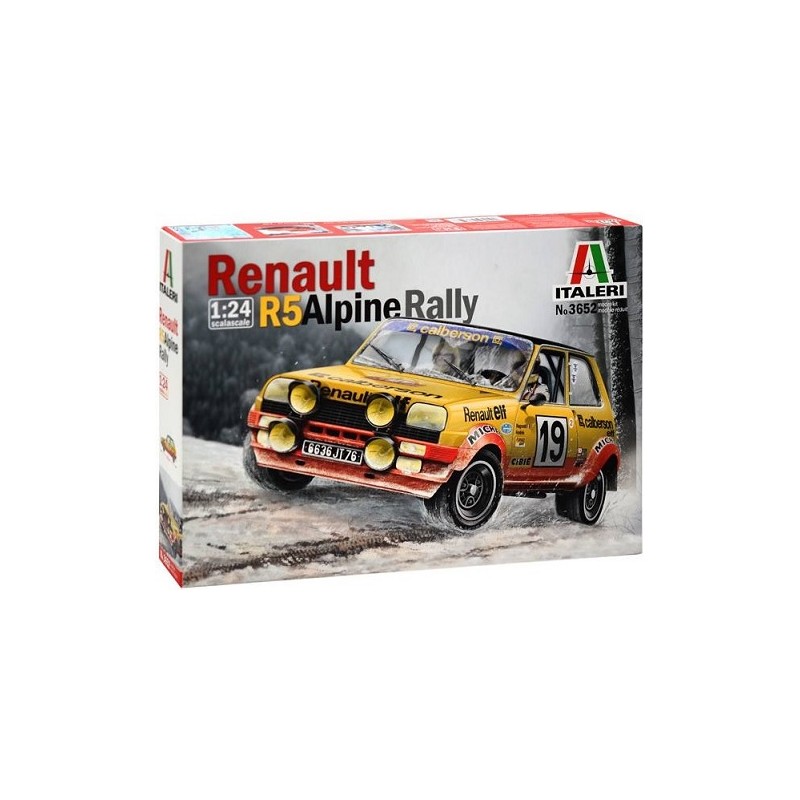 Renault R5 Alpine rally Monte Carlo