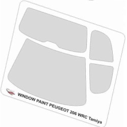 Window Mask Peugeot 206WRC