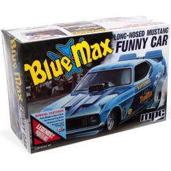 Blue Max Long Nose Ford Mustang Funny Car