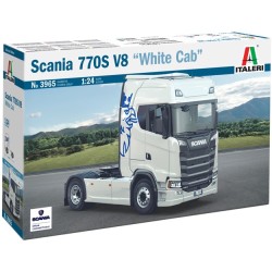 Scania 770S V8 White cab
