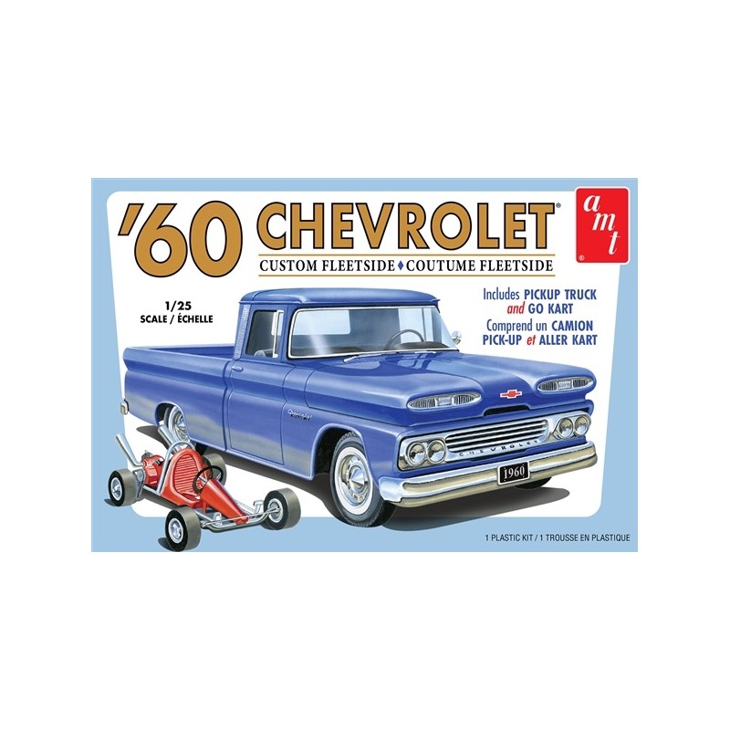 1960 Chevrolet Custom Fleetside with Go Kart
