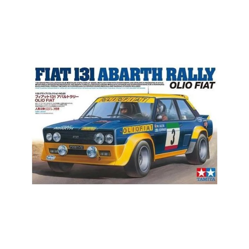 Fiat 131 Abarth rally Olio Fiat Alen