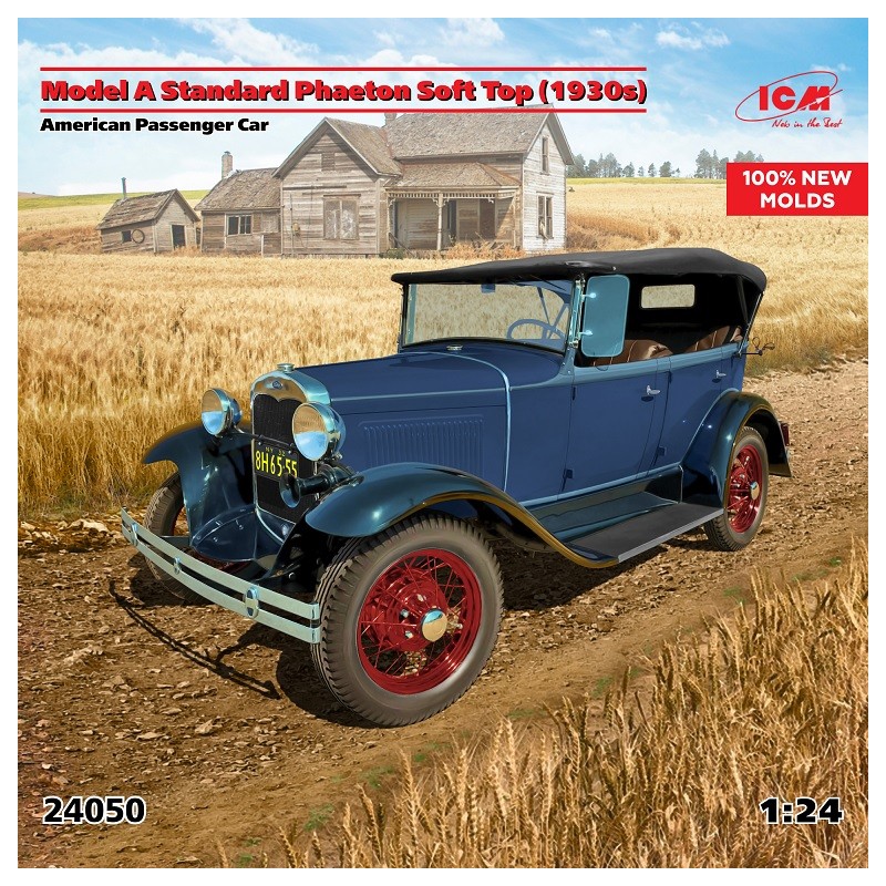 Model A Standard Phaeton Soft Top