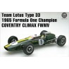 Lotus Type 33 1965 F1 Coventry Climax