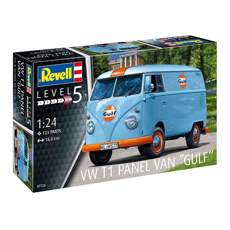 VW T1 panel van Gulf