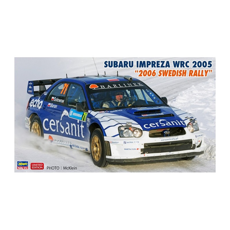 Subaru Impreza WRC 2005 Swedish rally 2006