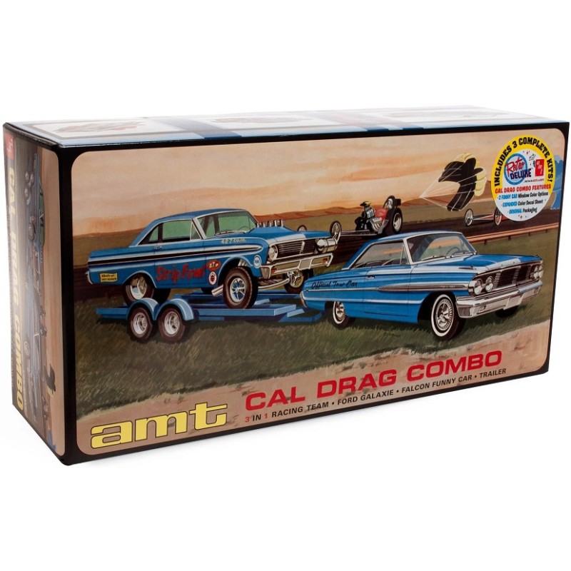 1964 Ford Galaxie & Trailer Drag Combo