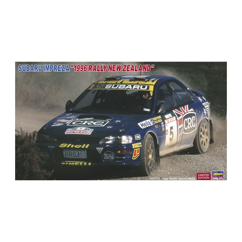 Subaru Impreza 1996 Rally New Zealand Bourne