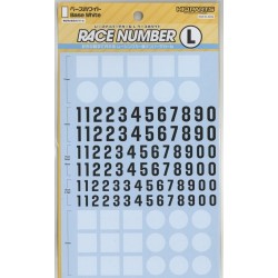 Race Number Decals L size...