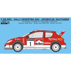 Peugeot 206 WRC 2003 Rally Argentina