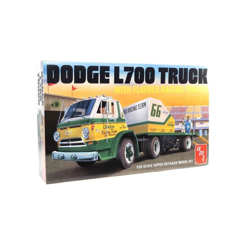 1966 Dodge L1700 Truck with Flatbad Racing