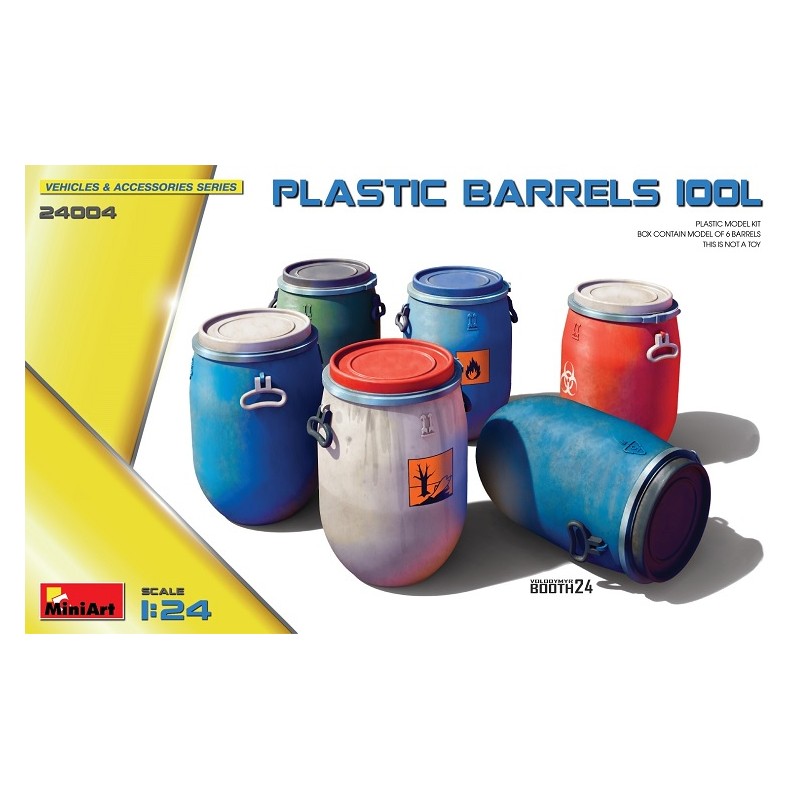 Plastic Barrels 100L