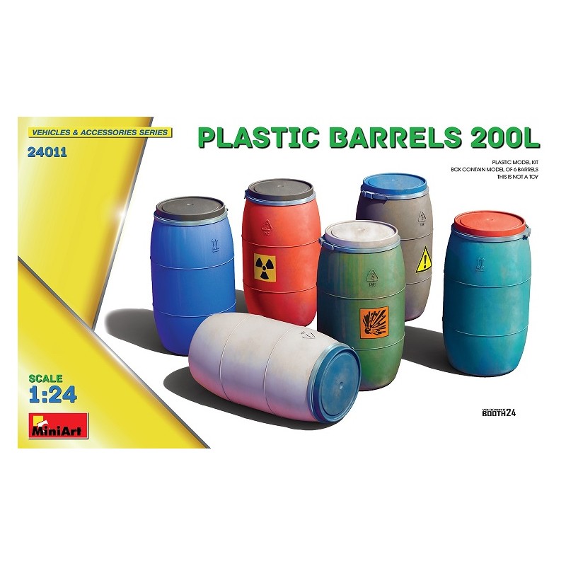 Plastic Barrels 200L