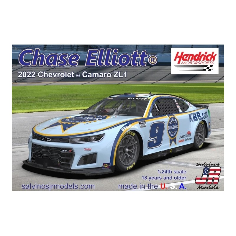 2022 Chevrolet Camaro Chase Elliott Kelley Blue