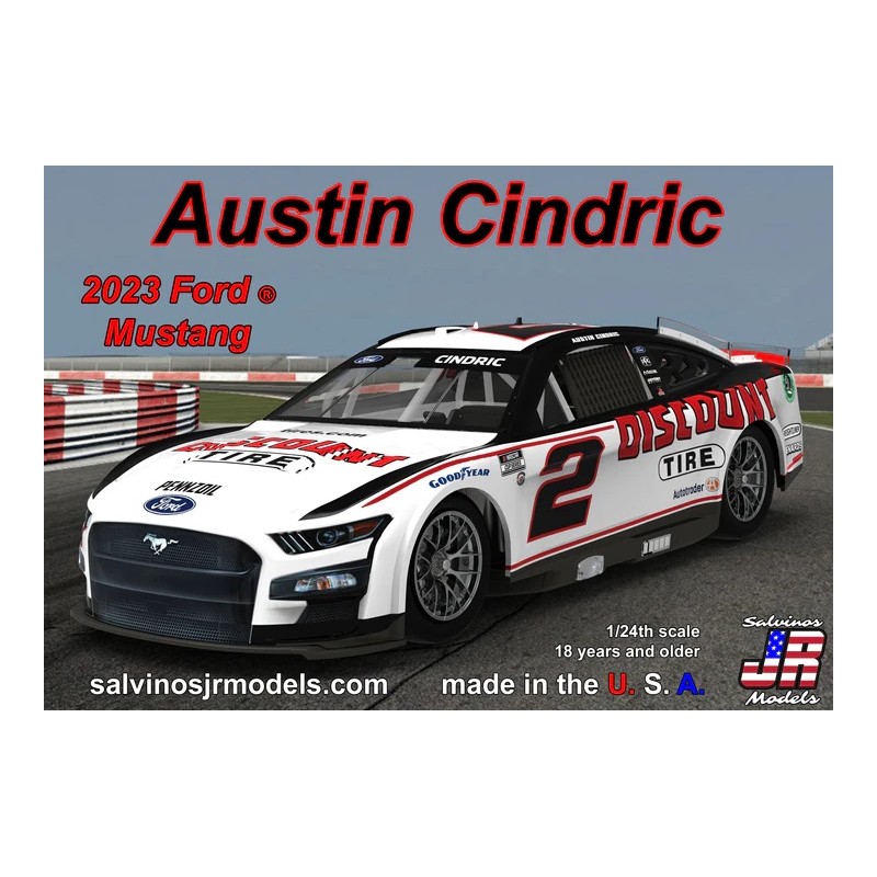 2023 Ford Mustang Austin Cindric Discount Tire