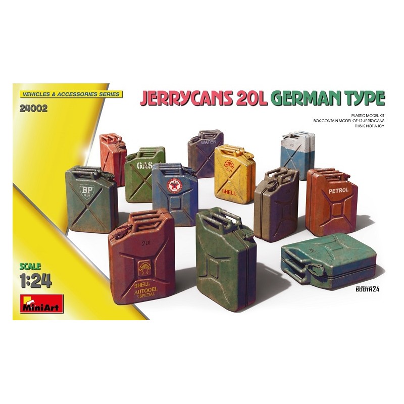 Jerrycans 20L German type