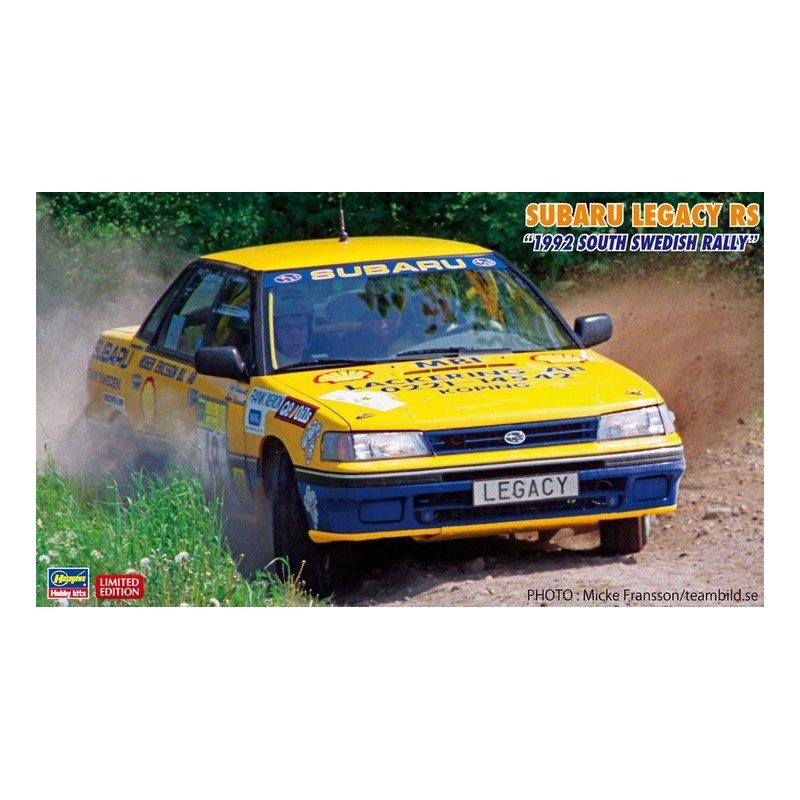 Subaru Legacy RS 1992 South Swedish rally