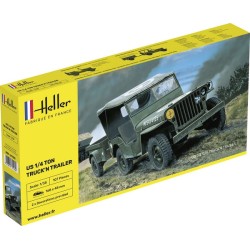 Willys Jeep & Trailer