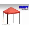 Canopy set Red & Black