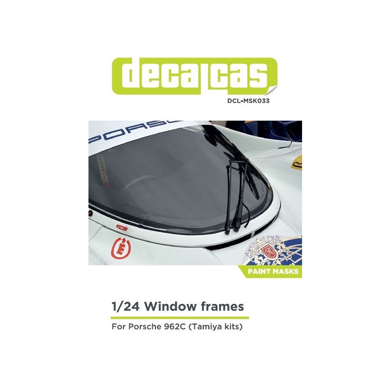 Window Frames for Porsche 962C
