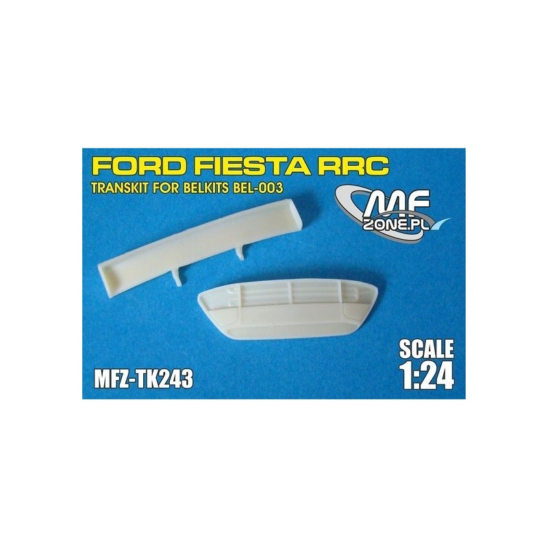 Ford Fiesta RRC Resin front grill & rear wing