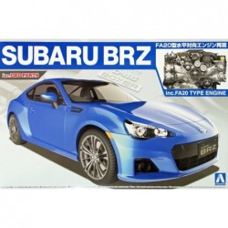 Subaru BRZ with engine