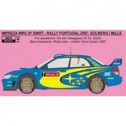 Subaru Impreza WRC - SWRT - Rally Portugal 2007 + CR-35
