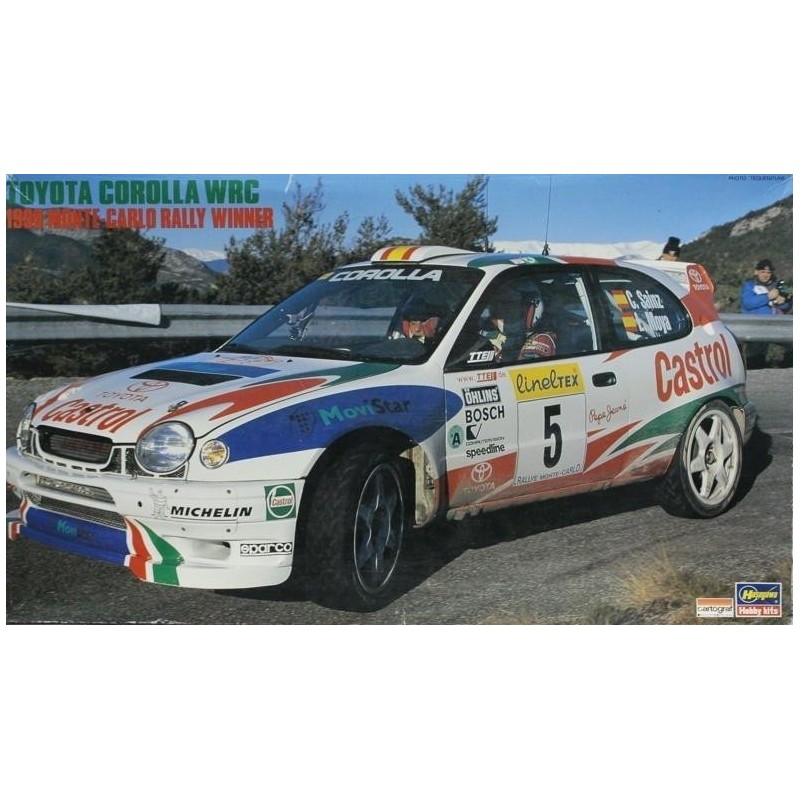Toyota Corolla WRC 1998 Monte Carlo rally winner