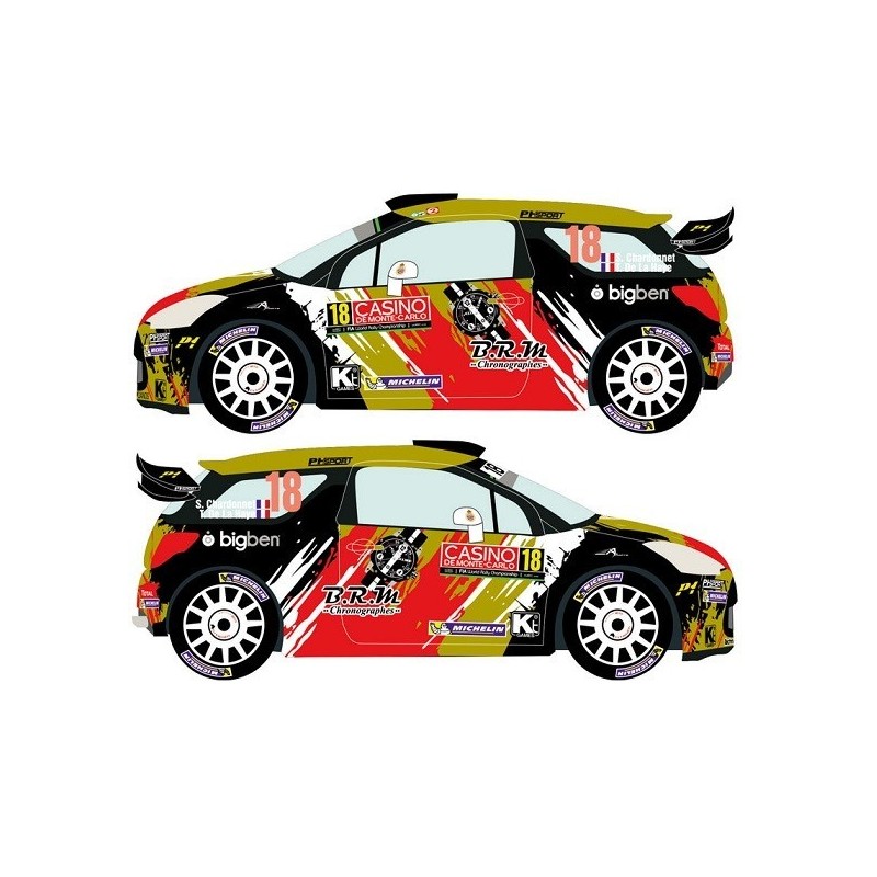 Citroen DS3 WRC Chardonnet Monte Carlo 2015